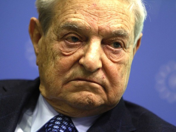 Bei seiner Rede begrüßte George Soros den starken Auftritt der EU gegenüber Ungarn