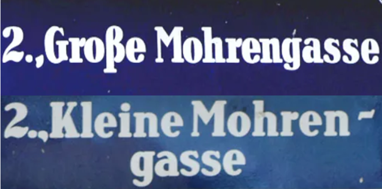 Wien: „Mohrengasse“ soll „Antirassismus-Gasse“ oder  „Di-Tutu-Bukasa-Gasse“ werden