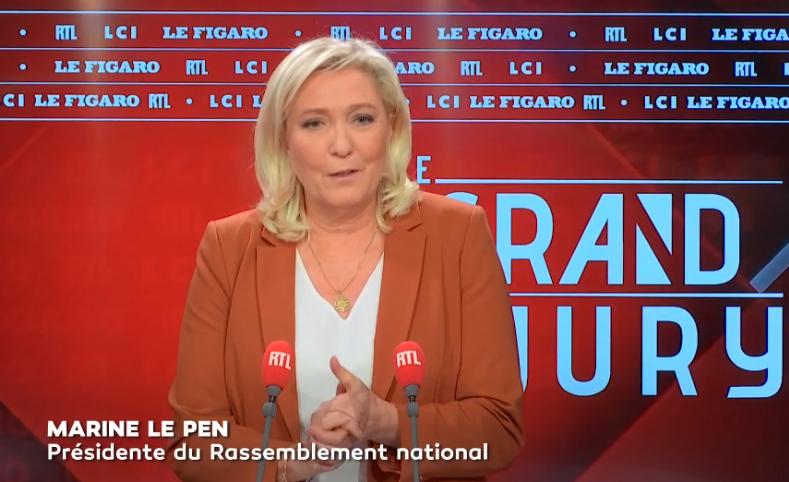 Marine Le Pen: „Die islamistische Ideologie sollte als Feind Frankreichs betrachtet werden.“