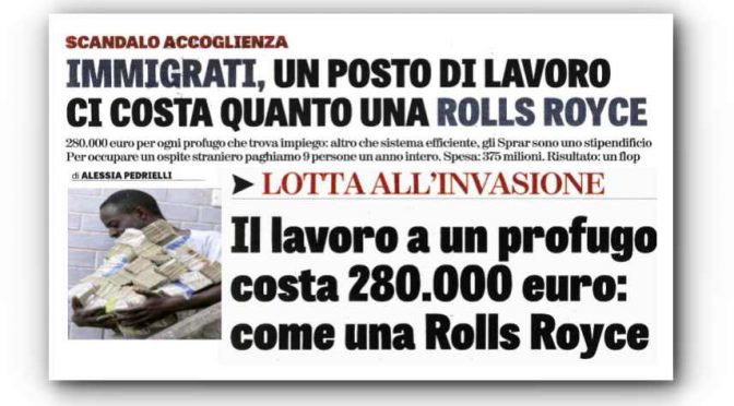 Italien: einen Job für einen Einwanderer zu finden, kostet soviel wie ein Rolls Royce