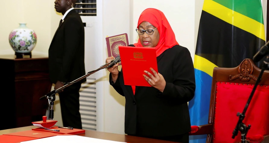 Neue Präsi­dentin Tansa­nias ist Mitglied im World Economic Forum