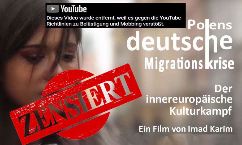 Imad Karims zensierter Film über den Sturm auf Polens Grenze