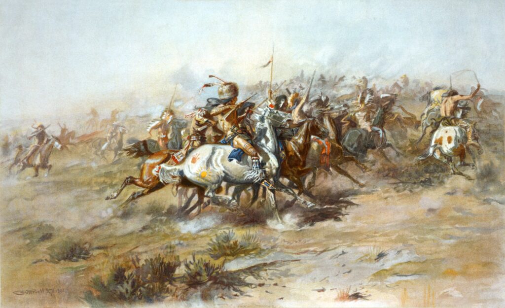 Charles_Marion_Russell_-_The_Custer_Fight_(1903)(1)
