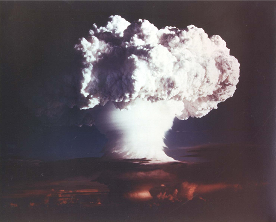 Explosion Wasserstoffbombe 1952