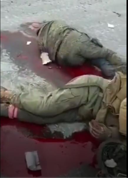Massaker an russ. Soldaten