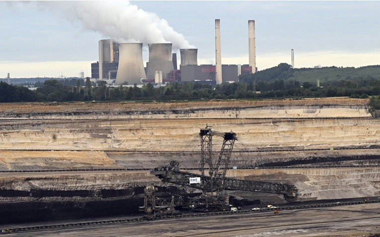 Kohlekraftwerk Bergbau