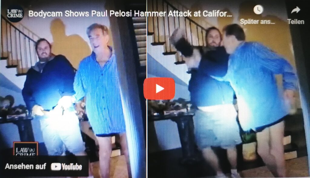 Hysterisch? US-Demokratin Pelosi lässt Haus nach Überfall durch Exorzisten reinigen+UPDATE 28.1.+ Schock-Video von Hammer-Attacke