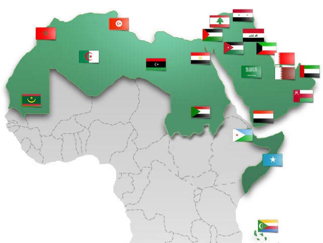Arabische-Lega-Karte