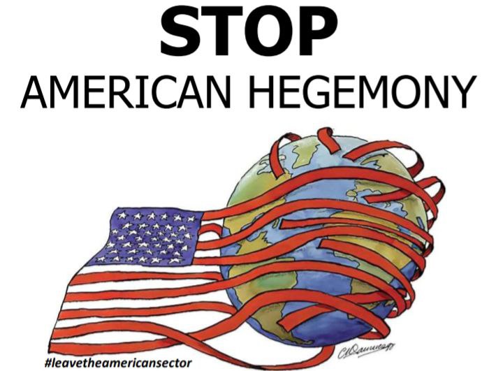 stop american hegemony