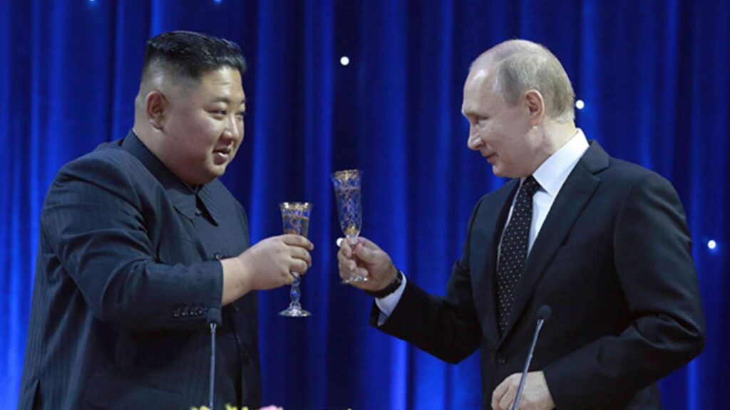 Putin uns Kim www.fr.de