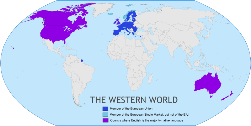 The western world