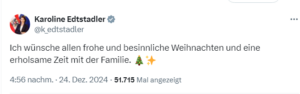 Österreich: "Niemals vergessen!" - Corona-Impfgegner-Shitstorm gegen Ministerin Edtstadler zu Weihnachten