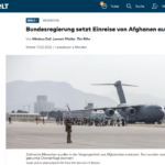 Afghanen Einreise nach Wahl Bild 2