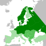 Landkarte Ostpolitik